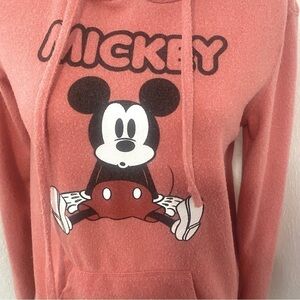 Disney Mickey Hoodie Size S/M Pink